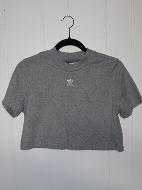 Adidas Originals Cropped Tee Grey (Women’s M / US 12)